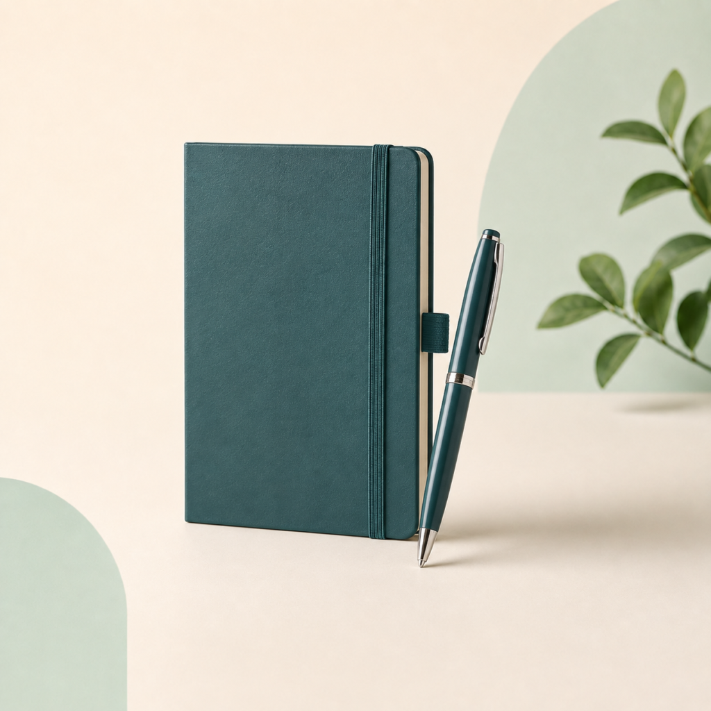 Souvenir Notebook dan Bolpoin